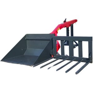 Ładowacz Tył Linka Widły + Szufla