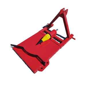 łuparka świdrowa z dociskiem