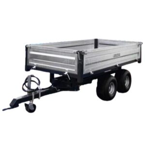 Przyczepka Rolnicza Dwuosiowa 2,5 t z Kiprem 4Farmer