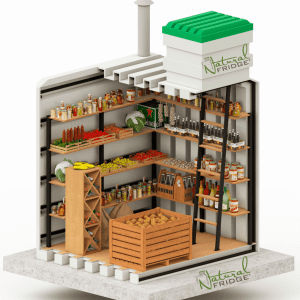 ziemianko piwnica śpiżarnia przydomowa