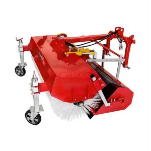 zamiatarka 120 cm do ciągnika z koszem agrolsklep