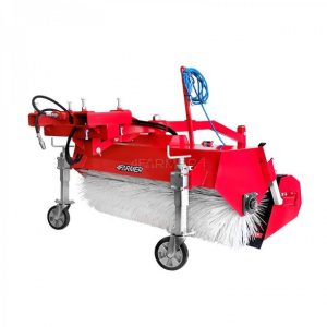 zamiatarka do wozka widlowego z koszem 4farmer agrolsklep