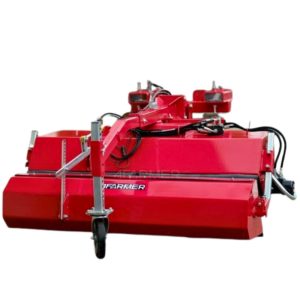 Zamiatarka 200 cm do koparko ładowarki - wózka widłowego   z koszem  4 Farmer