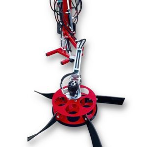 Wygarniacz gałęzi Twister napęd hydrauliczny agrol maszyny