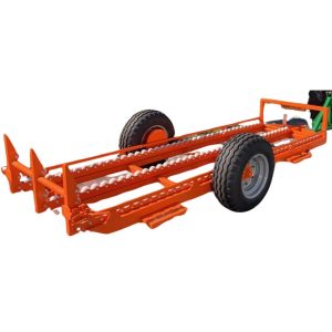 Wózek transportowy Roller 3 Samowyładowawczy 3 rzędy rolek / zaczep trzypunktowy