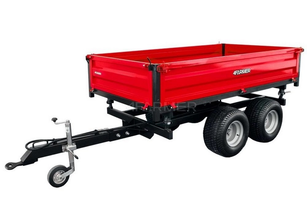 Przyczepy do ciągników, quadów i małych traktorków.