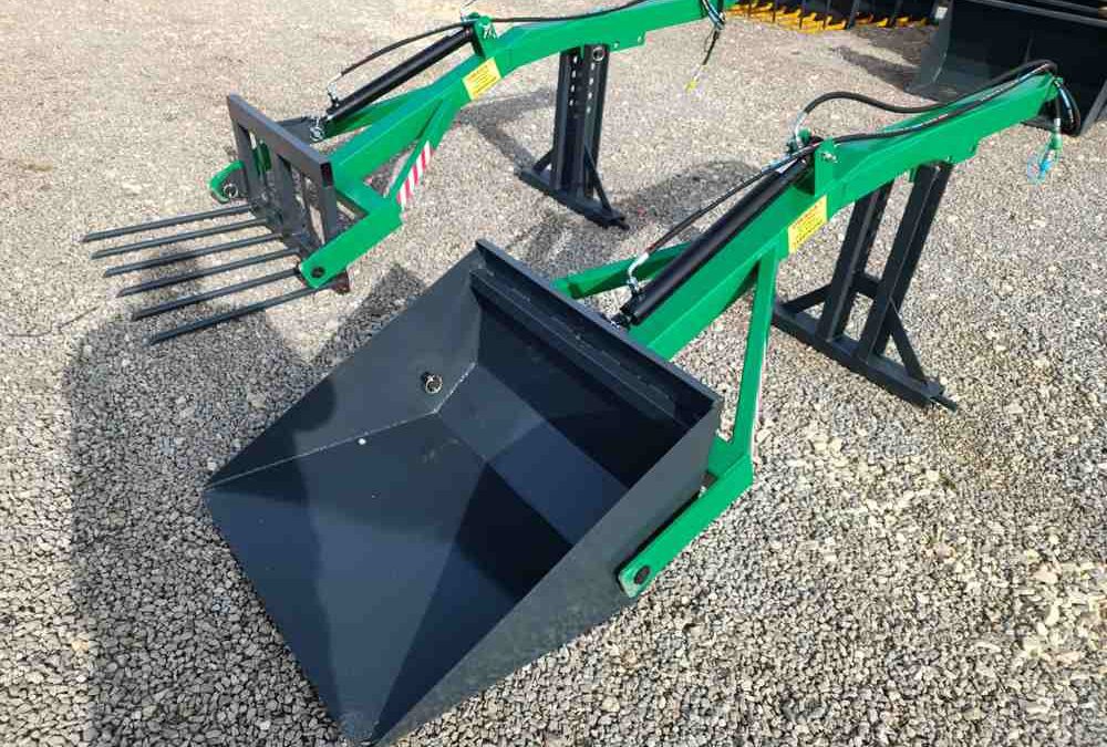 Ładowacze z wyposażeniem