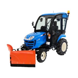 ls traktor XJ25 mec 4×4 z pługiem śnieżnym strzałka 4farmer