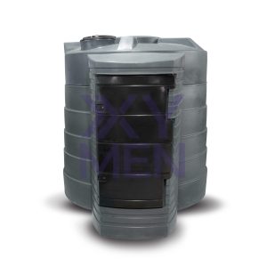 Dwupłaszczowy zbiornik na olej napędowy Metria 5000 l