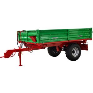 Rolnicza Przyczepa Jednoosiowa 3,5 T z Kiprem P3530 4Farmer