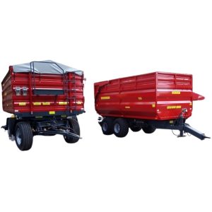 Przyczepa Skorupowa 10T czerwona