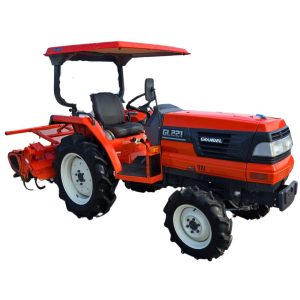 Traktorek Kubota GL221 Grandel 22km z glebogryzarką sklep z maszynami online