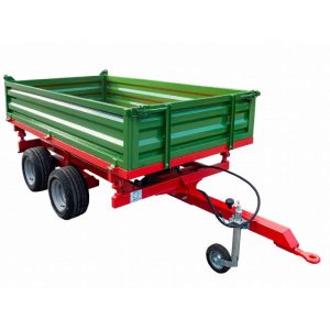 dwuosiowa przyczepa rolnicza