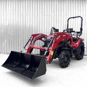 mini traktorek z ladowaczem czolowym